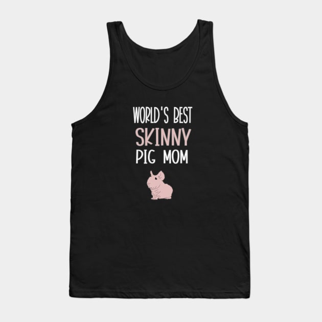 World's Best Skinny Pig Mom Tank Top by BasicBeach